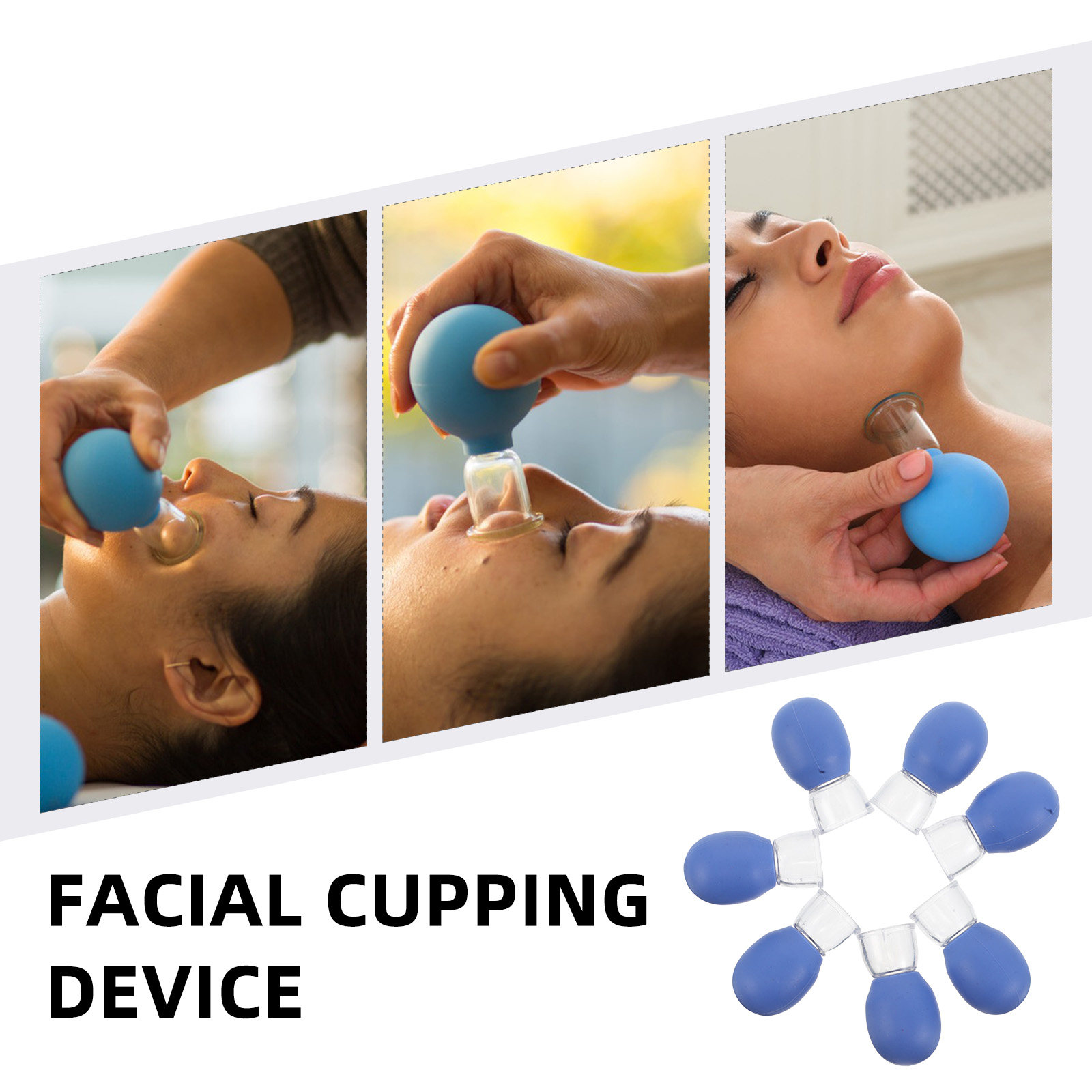 50Pcs Facial Cupping Set Gentl - Plastic Cup 50Pcs review and price