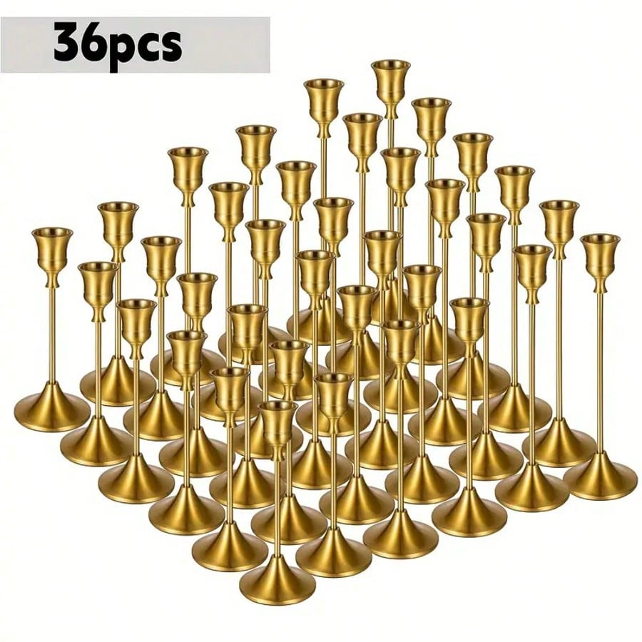36 Pcs Taper Candle Holders Bu - Centerpiece Stick review and price