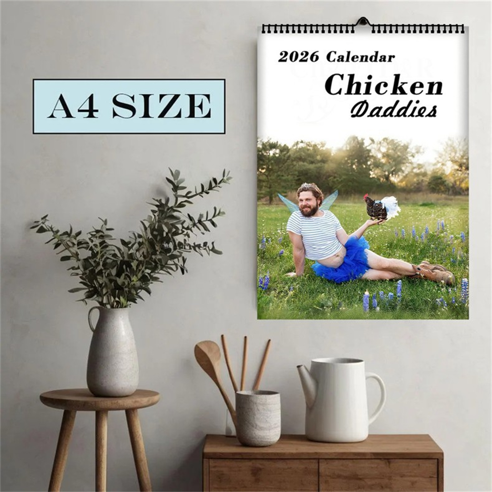 2026 Funny Chicken Daddy Wall  - Event Support review and price