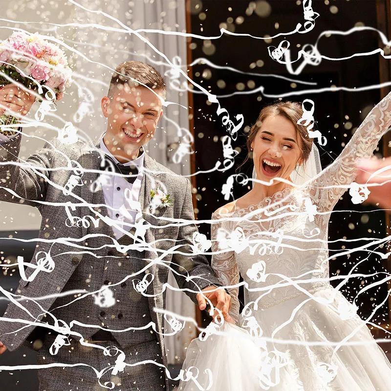 2/15pcs Hand-Thrown Confetti E - Confetti Cannon Tube review and price