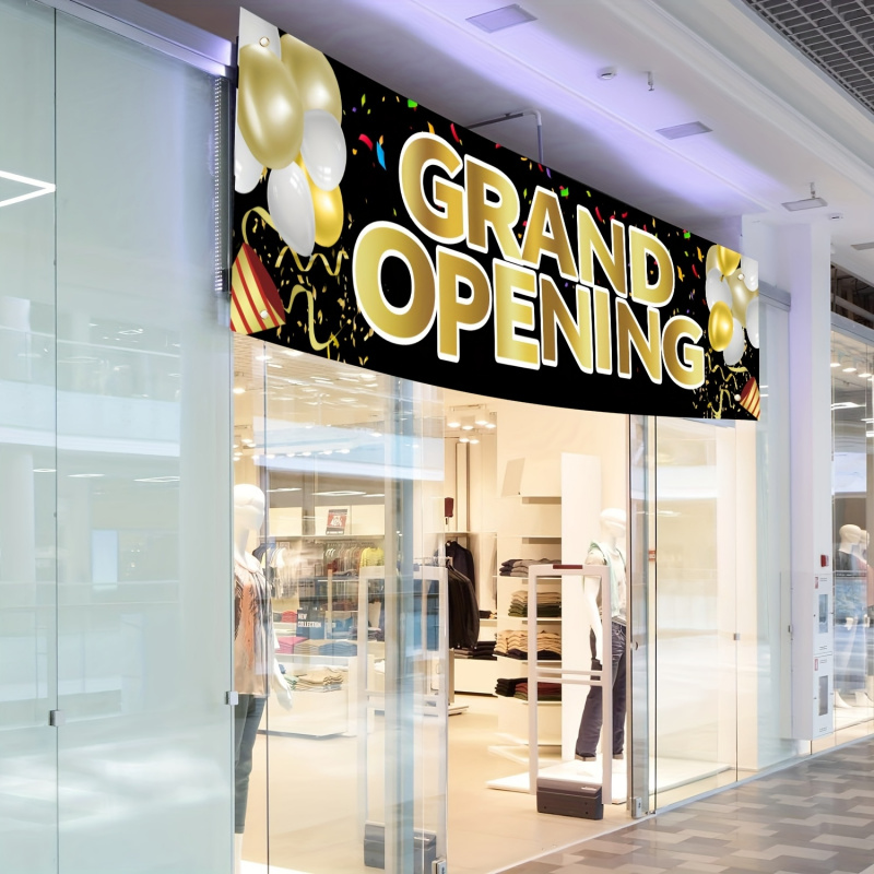 VIKAMA Grand Opening Banner, N - Party Event Supply Store review and price