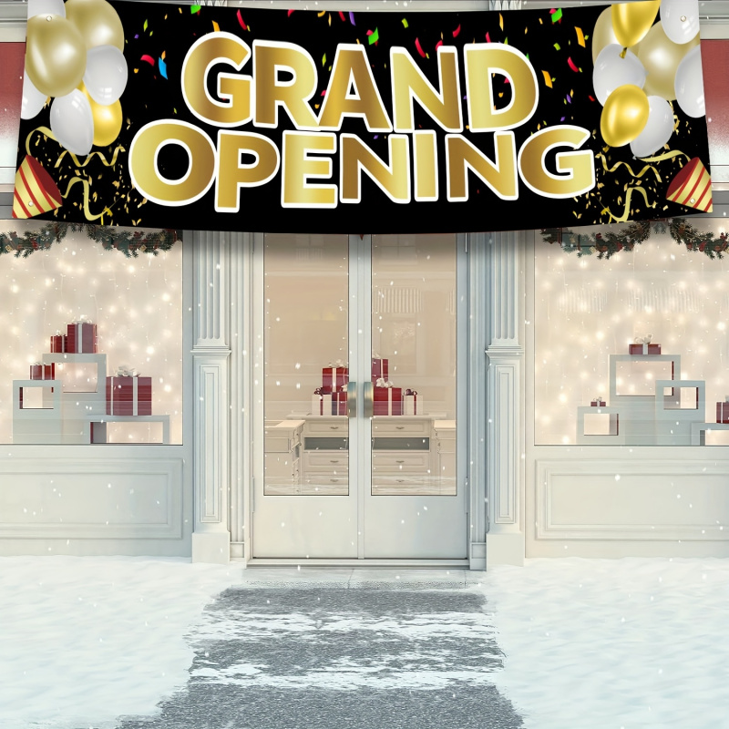 VIKAMA Grand Opening Banner, N - Party Event Supply Store review and price