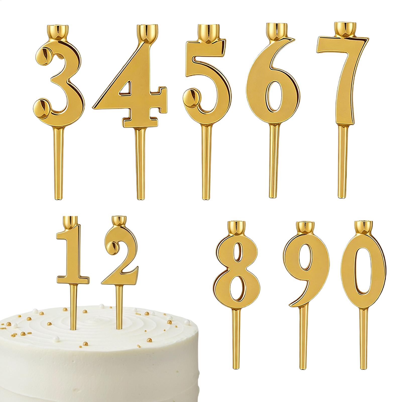 Number Candle Holders 10 Piece - Party Event Supply Store review and price