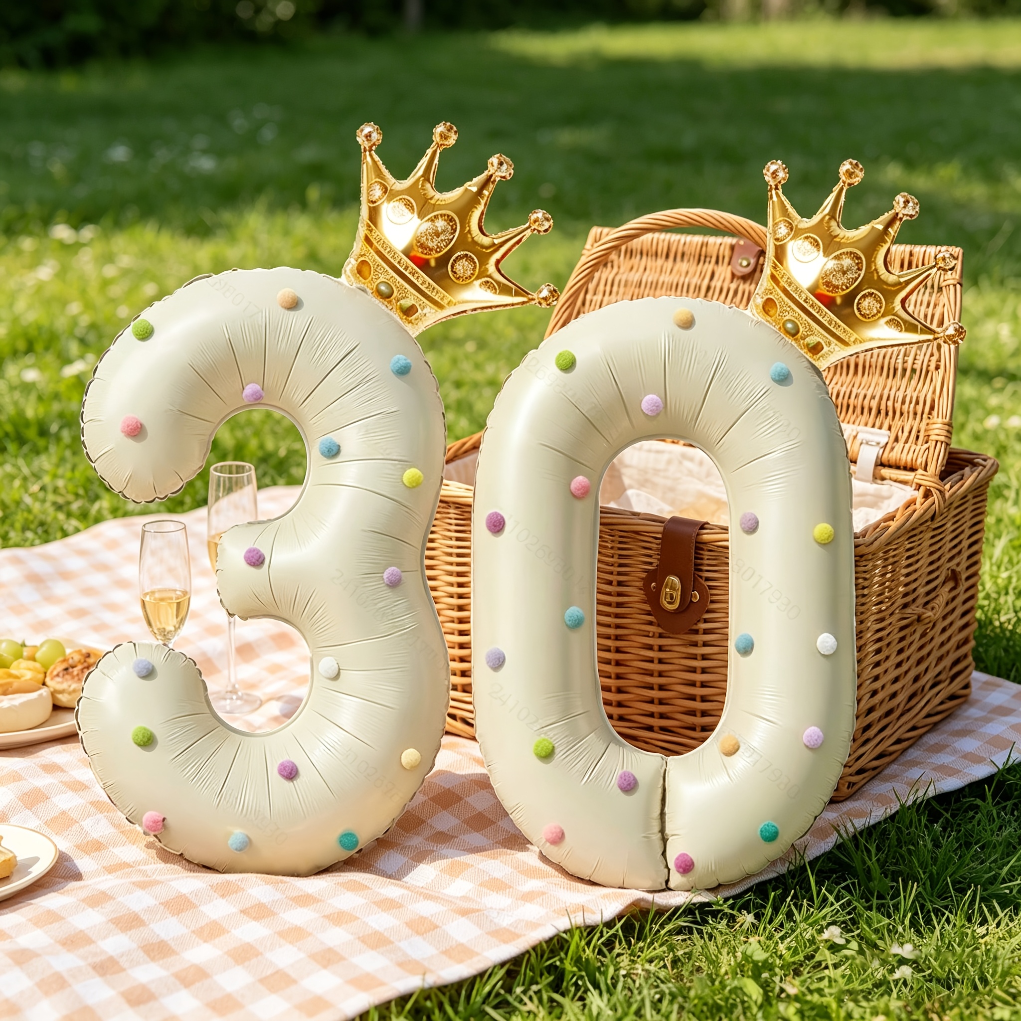 Large 40inch Cream-Colored Num - Party Event Supply Store review and price