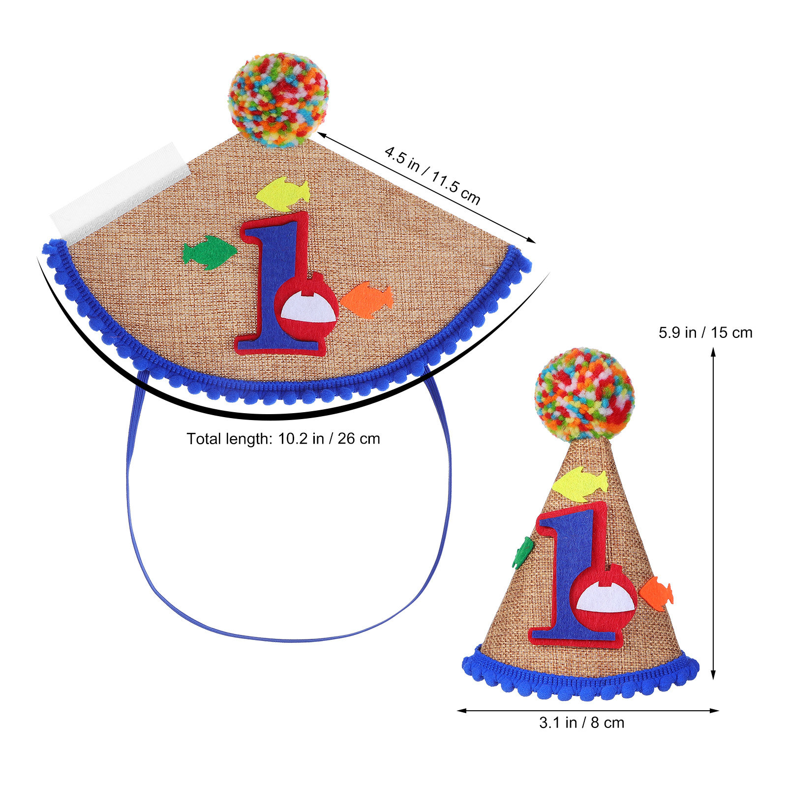 Baby Birthday Hat 1 Year Old F - Party Hat Cone review and price