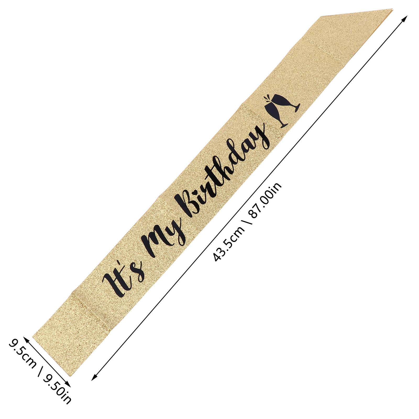 1Pcs Birthday Sash Glitter Clo - Birthday Sash Glitter review and price