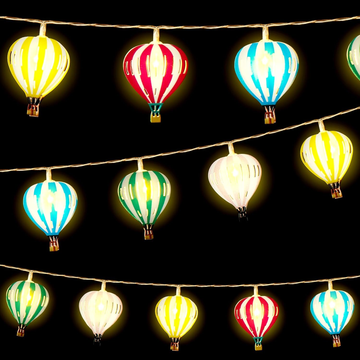 20 LED Hot Air Balloon String  - Led Balloon Light review and price