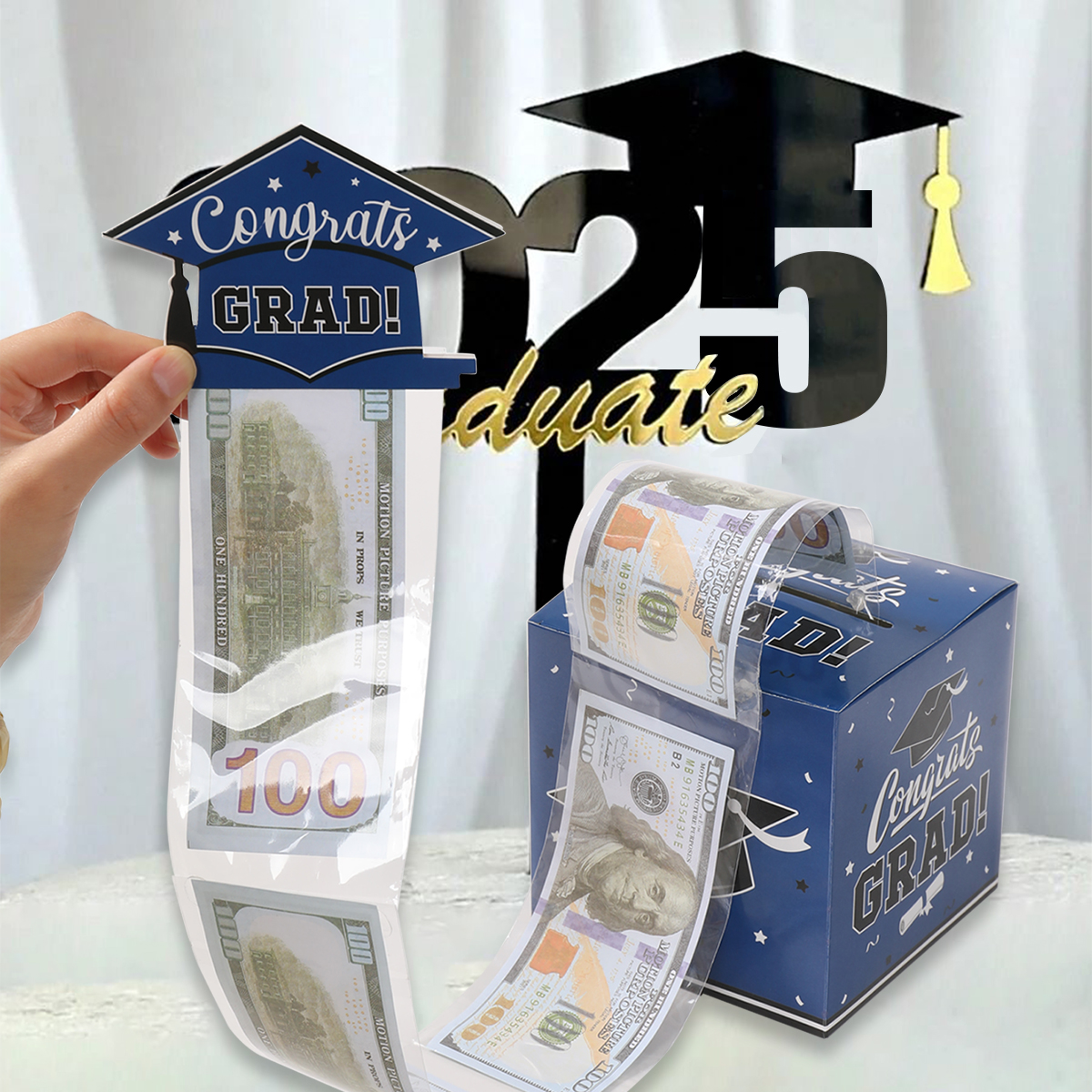 1set Happy Graduation Cash Gif - Event Party Box review and price