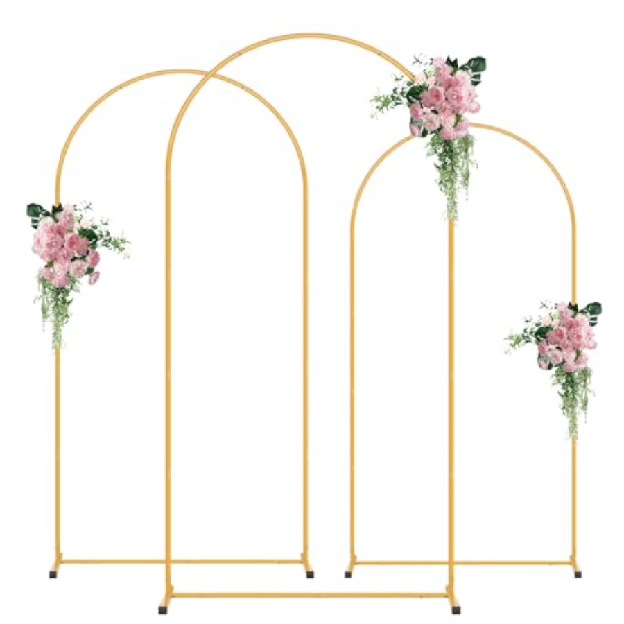 Metal Arch Backdrop Stand Set  - Balloon Arch Kit review and price