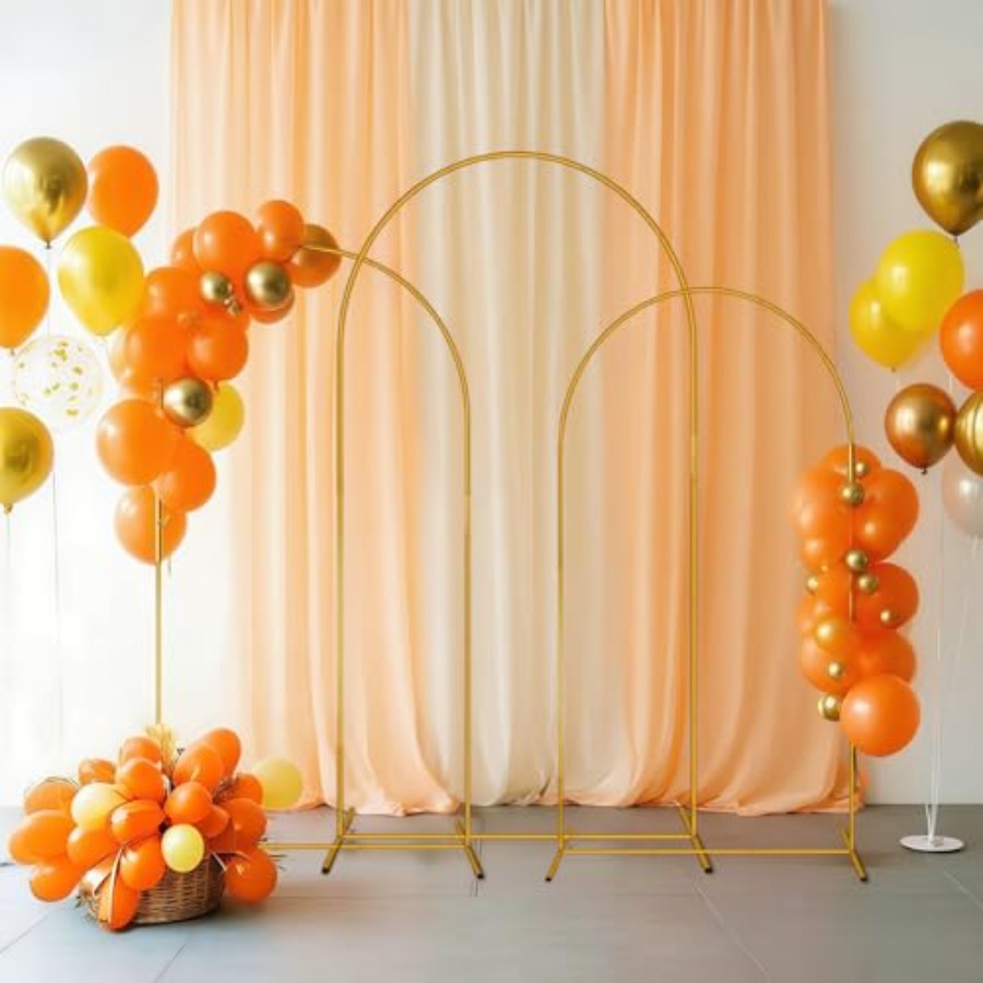 Metal Arch Backdrop Stand Set  - Balloon Arch Kit review and price