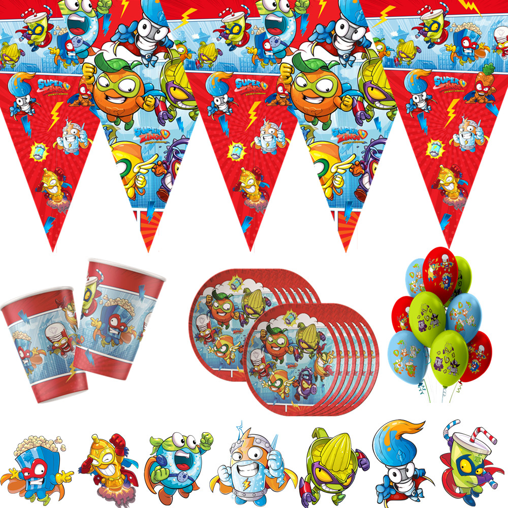 Game Superzings Theme Baby Sho - Table Cloth Disposable review and price