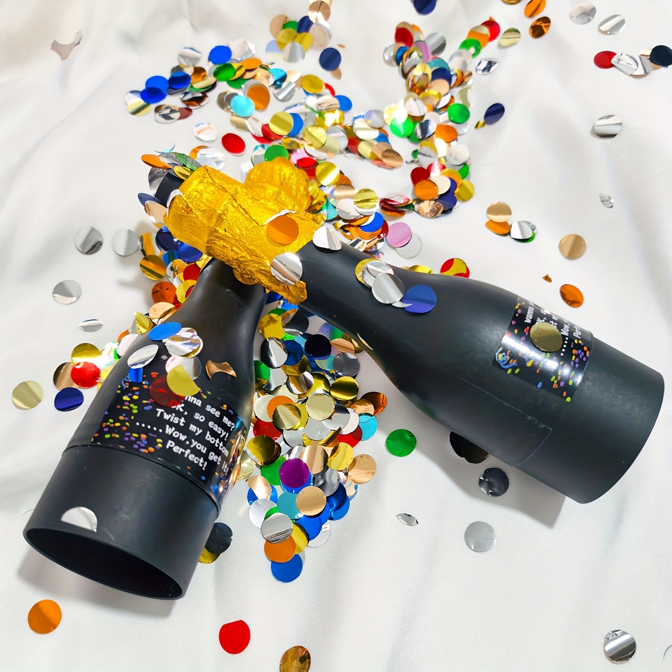 6/12pcs Confetti Launchers Con - Confetti Cannon Tube review and price