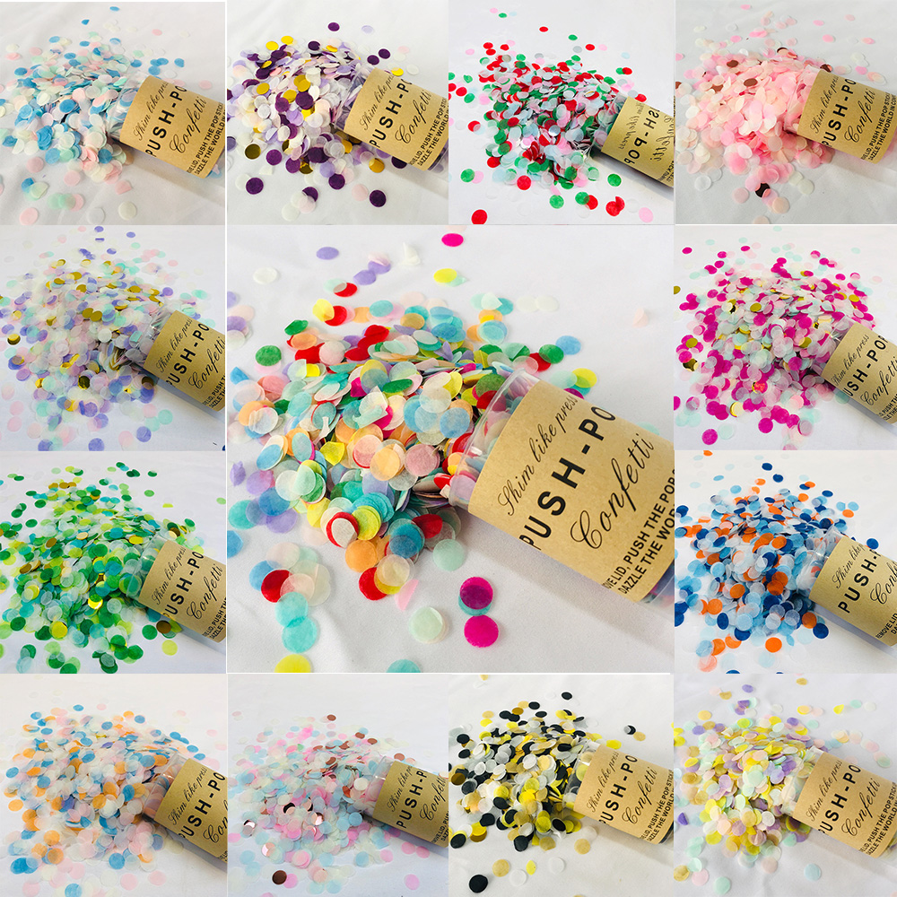 2pcs Multicolor Paper Scrap Fo - Confetti Cannon Tube review and price