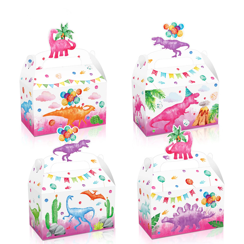 4/24Pcs Pink Dinosaur Candy Bo - Event Party Box review and price