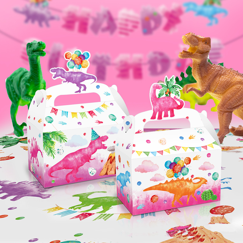 4/24Pcs Pink Dinosaur Candy Bo - Event Party Box review and price