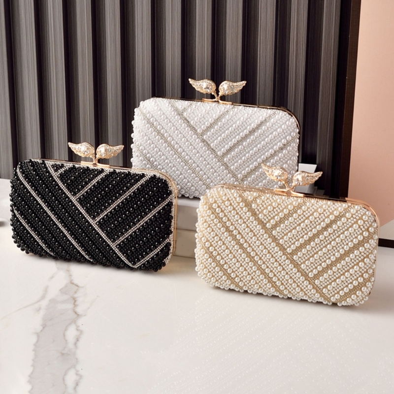 H3CB Elegant Faux Pearls Eveni - Event Party Box review and price