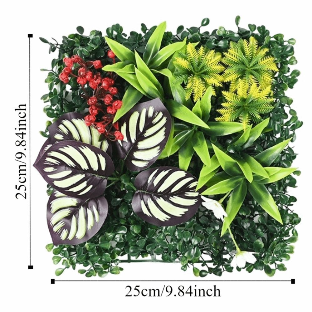 DIY Artificial Plant Wall Pane - Flower Wall Panel review and price