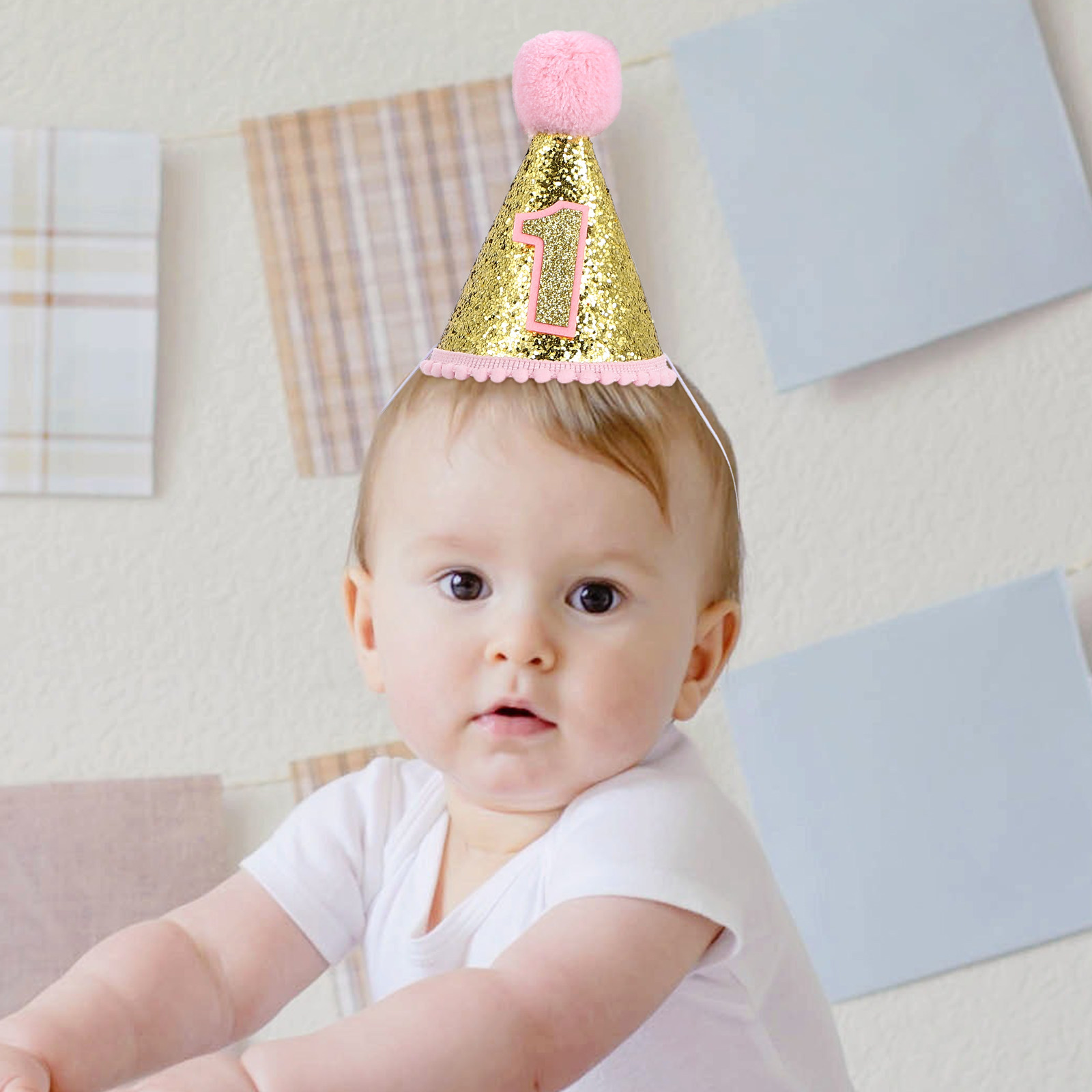 Premium Cloth Birthday Party C - Party Hat Cone review and price