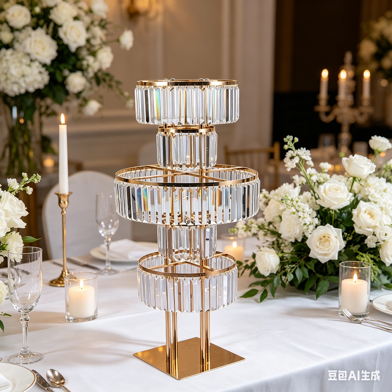 4 PCS Flower Rack Crystal Road - Party Event Supply Store review and price