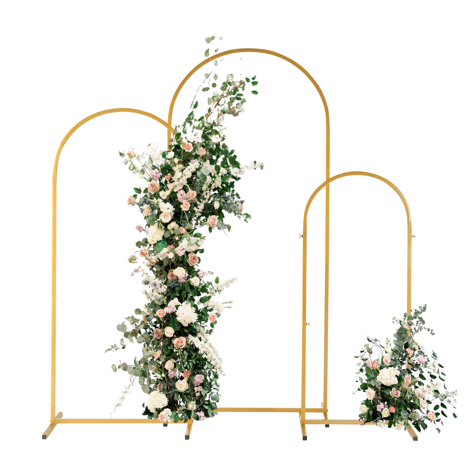 Golden metal balloon arch brac - Balloon Arch Kit review and price