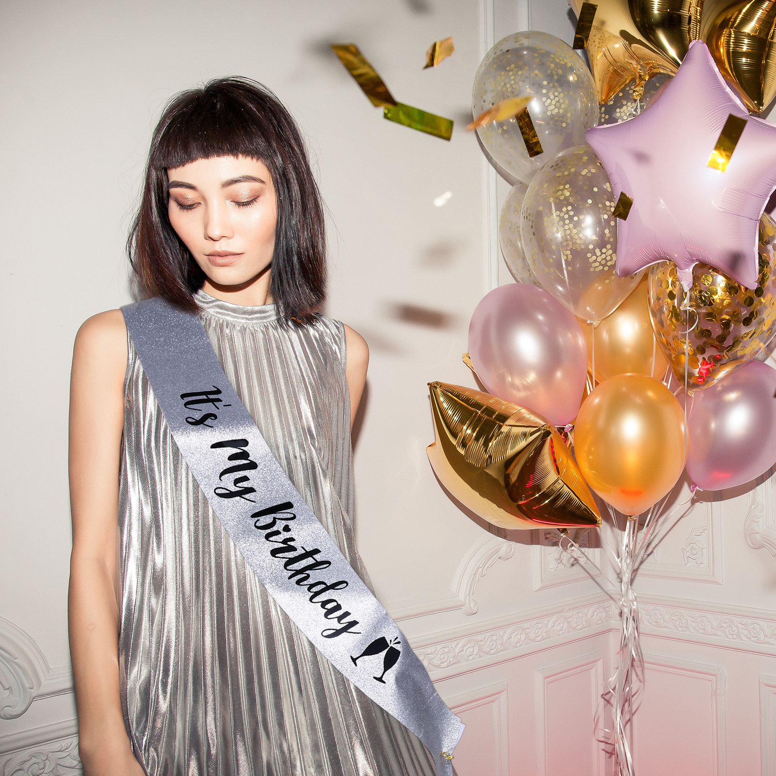 1Pcs Birthday Party Shoulder S - Birthday Sash Glitter review and price
