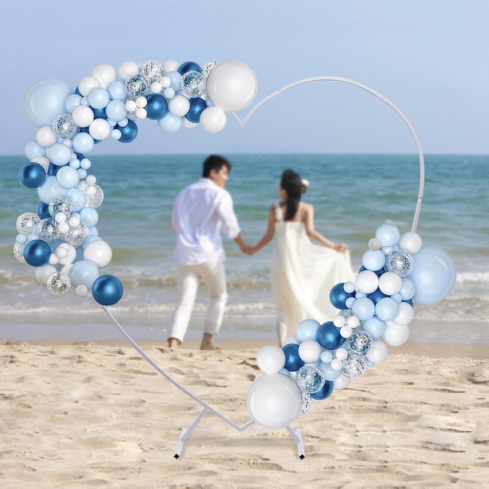 Heart-Shaped Wedding Arch Stan - Balloon Arch Kit review and price