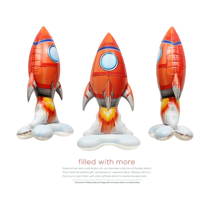 4D Rocket Helium Balloon Outer - Party Event Supplier review and price