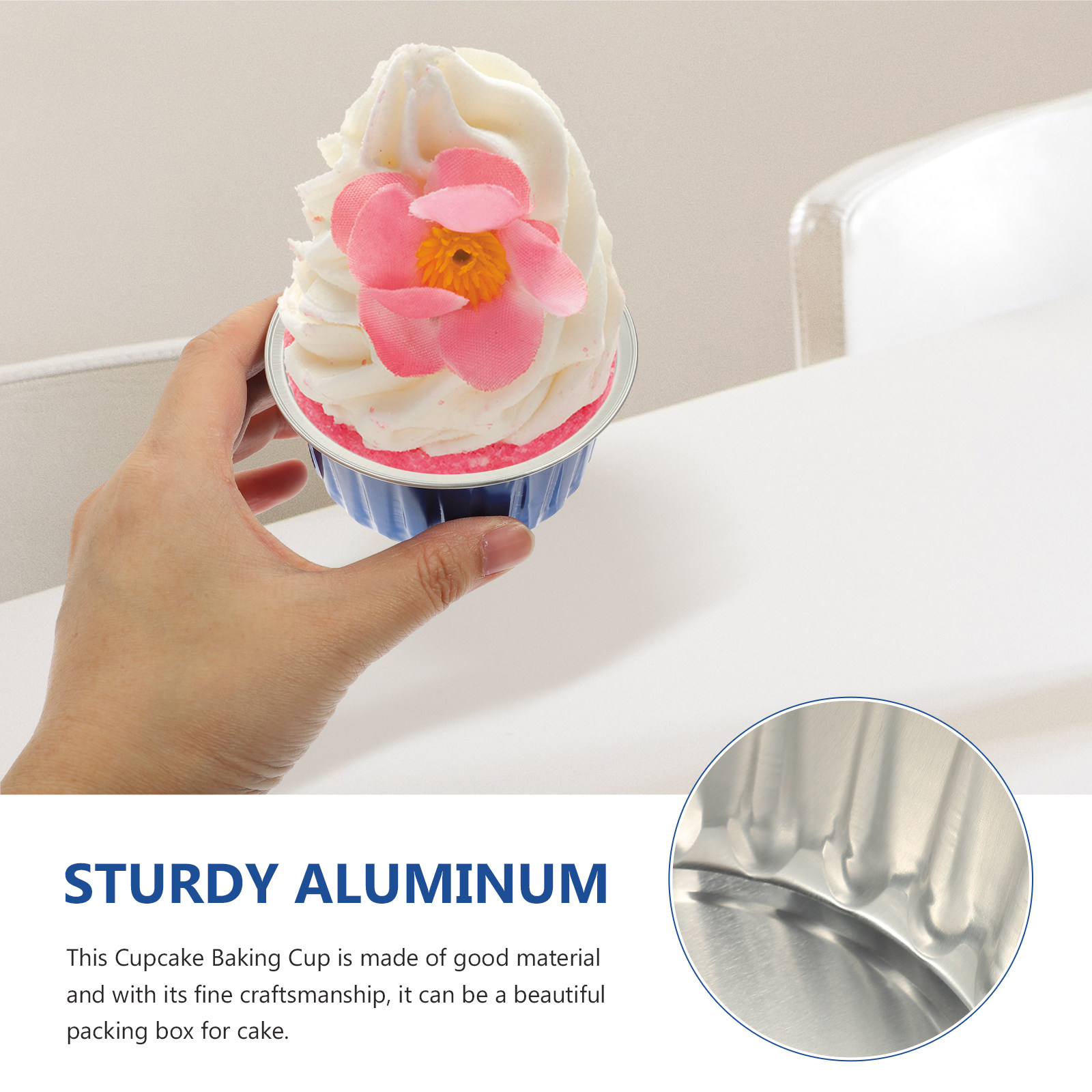 50Pcs Disposable Cupcake Cups  - Plastic Cup 50Pcs review and price