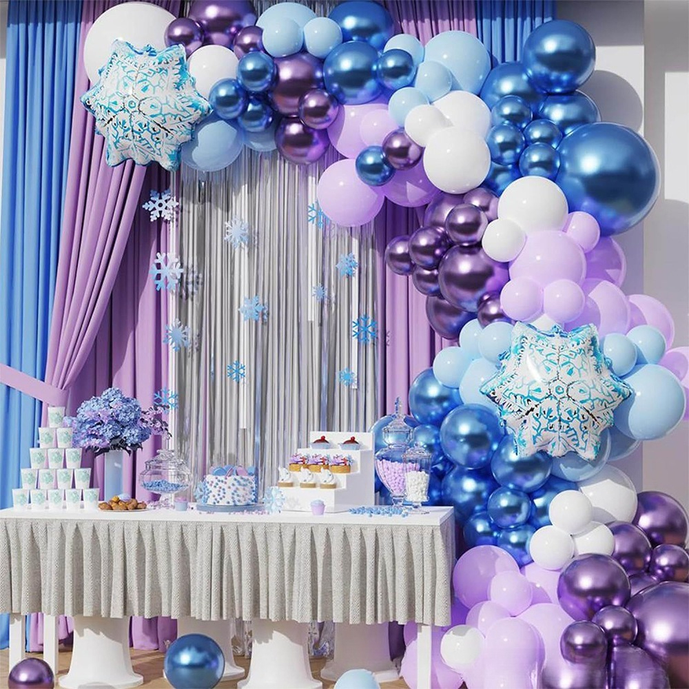Winter Wonderland Snowflake Ba - Balloon Arch Kit review and price