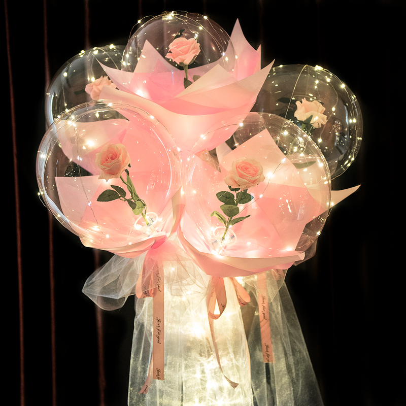 LED Luminous Balloon Rose Bouq - Led Balloon Light review and price