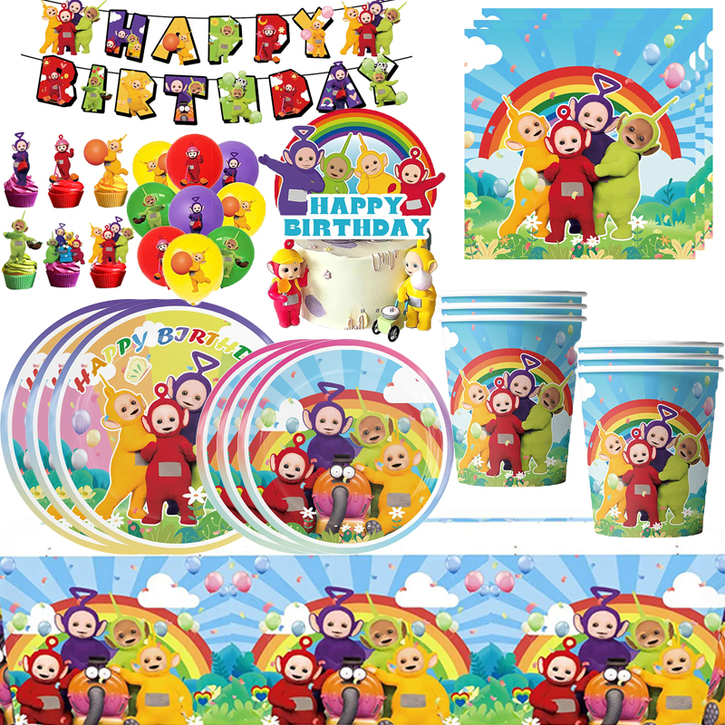 Teletubbies Birthday Party Dec - Table Cloth Disposable review and price