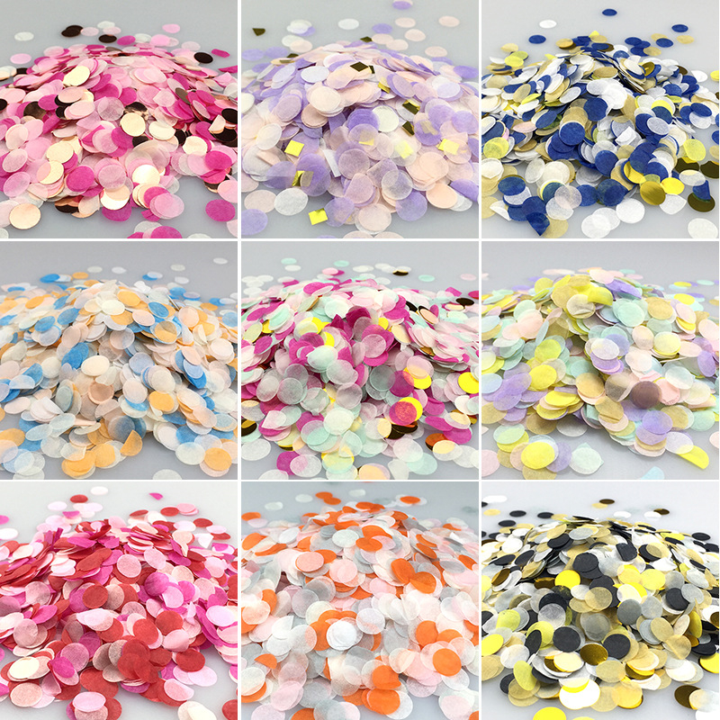 1000pcs/bag 1cm Paper Confetti - Confetti Cannon Tube review and price