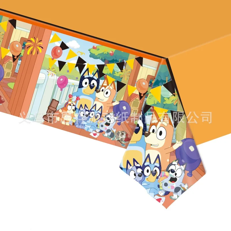 New Bluey Tablecloth Birthday  - Table Cloth Disposable review and price