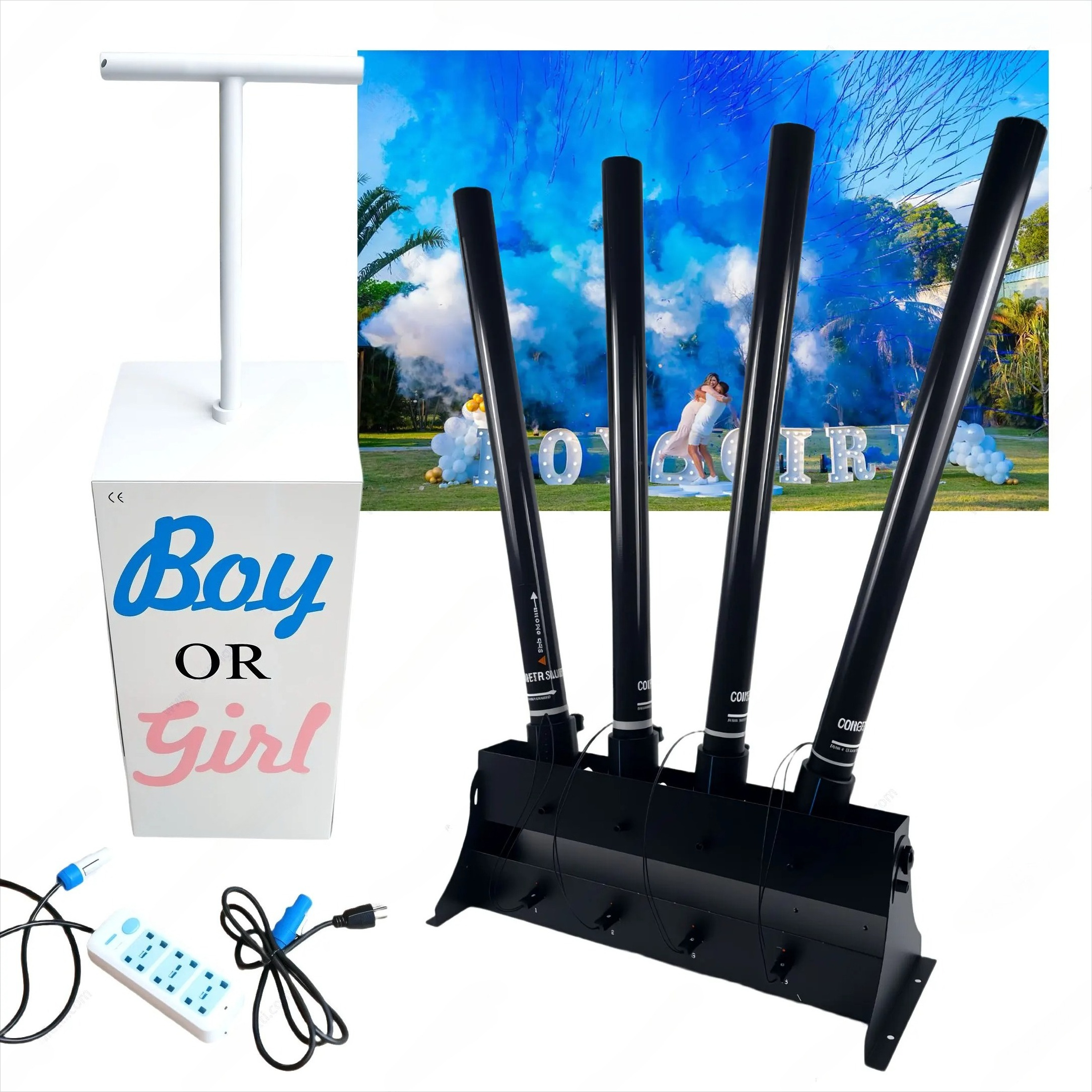 Baby Shower TNT Electronic Spr - Confetti Cannon Tube review and price