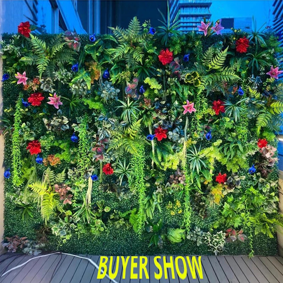 Artificial Plant Wall Reusable - Flower Wall Panel review and price