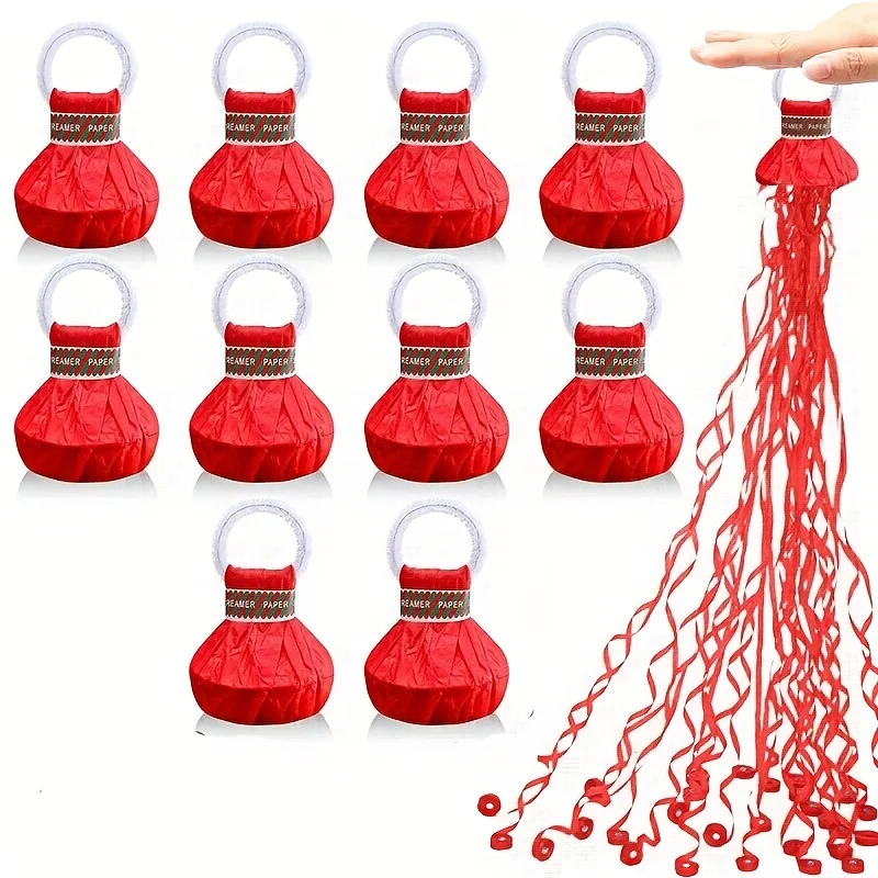 Red Hand Throwing Streamers Co - Confetti Cannon Tube review and price