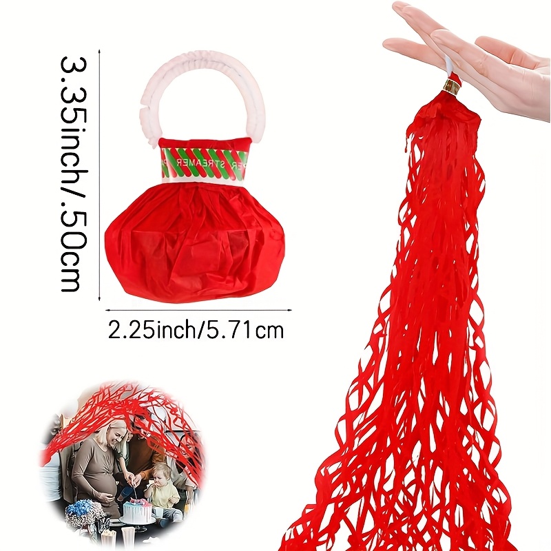 Red Hand Throwing Streamers Co - Confetti Cannon Tube review and price