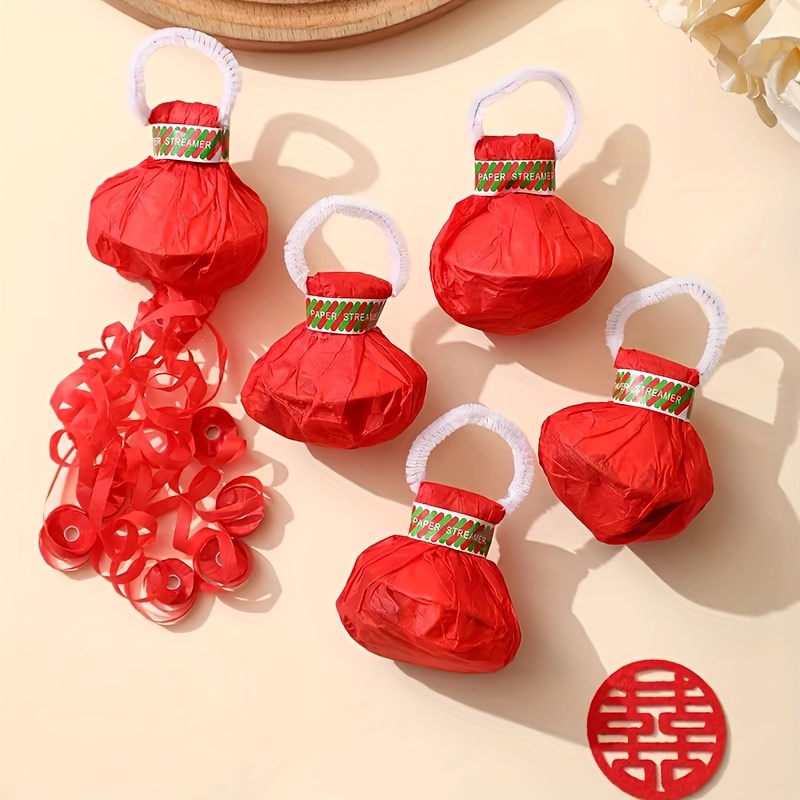 Red Hand Throwing Streamers Co - Confetti Cannon Tube review and price