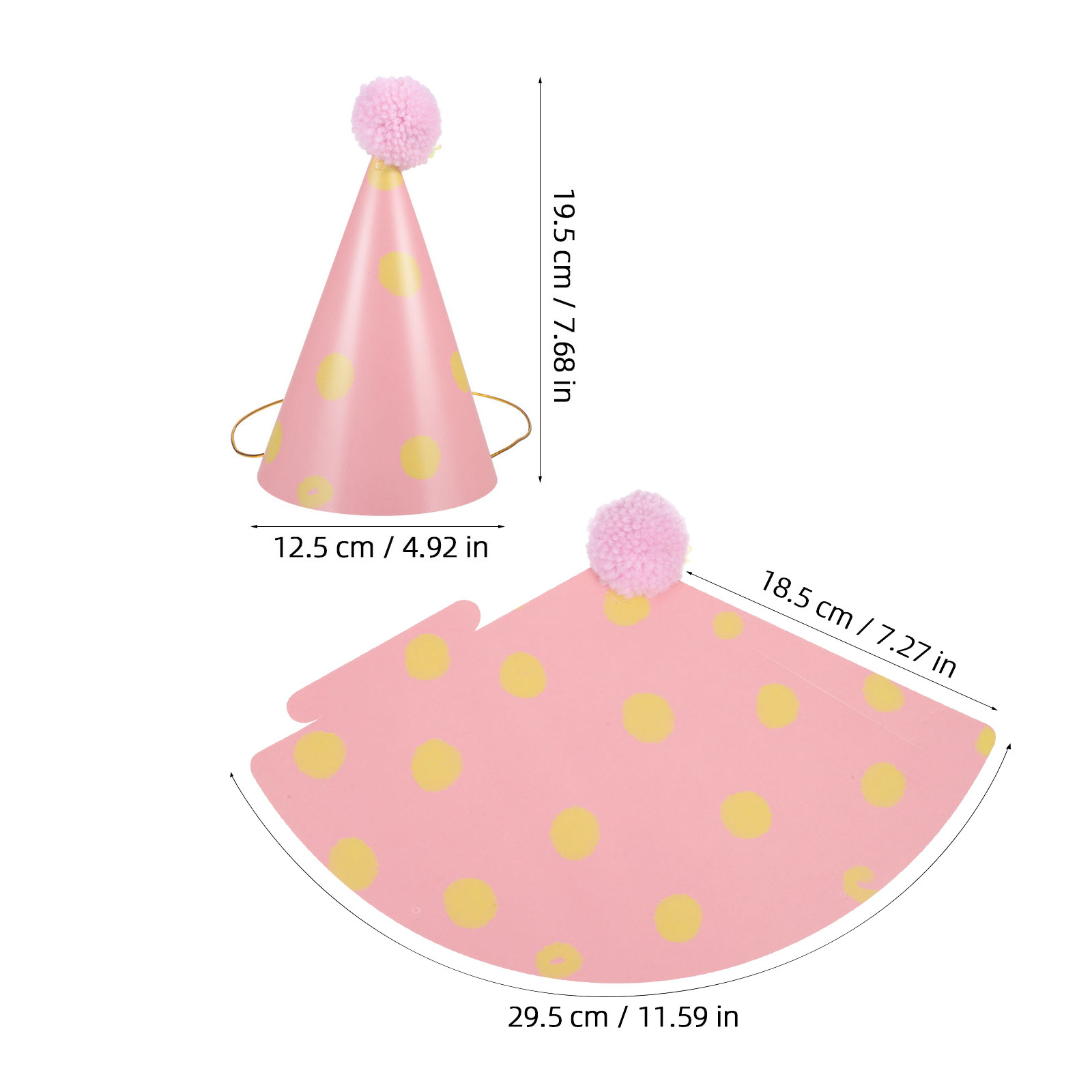 14Pcs Birthday Hats Paper Cone - Party Hat Cone review and price