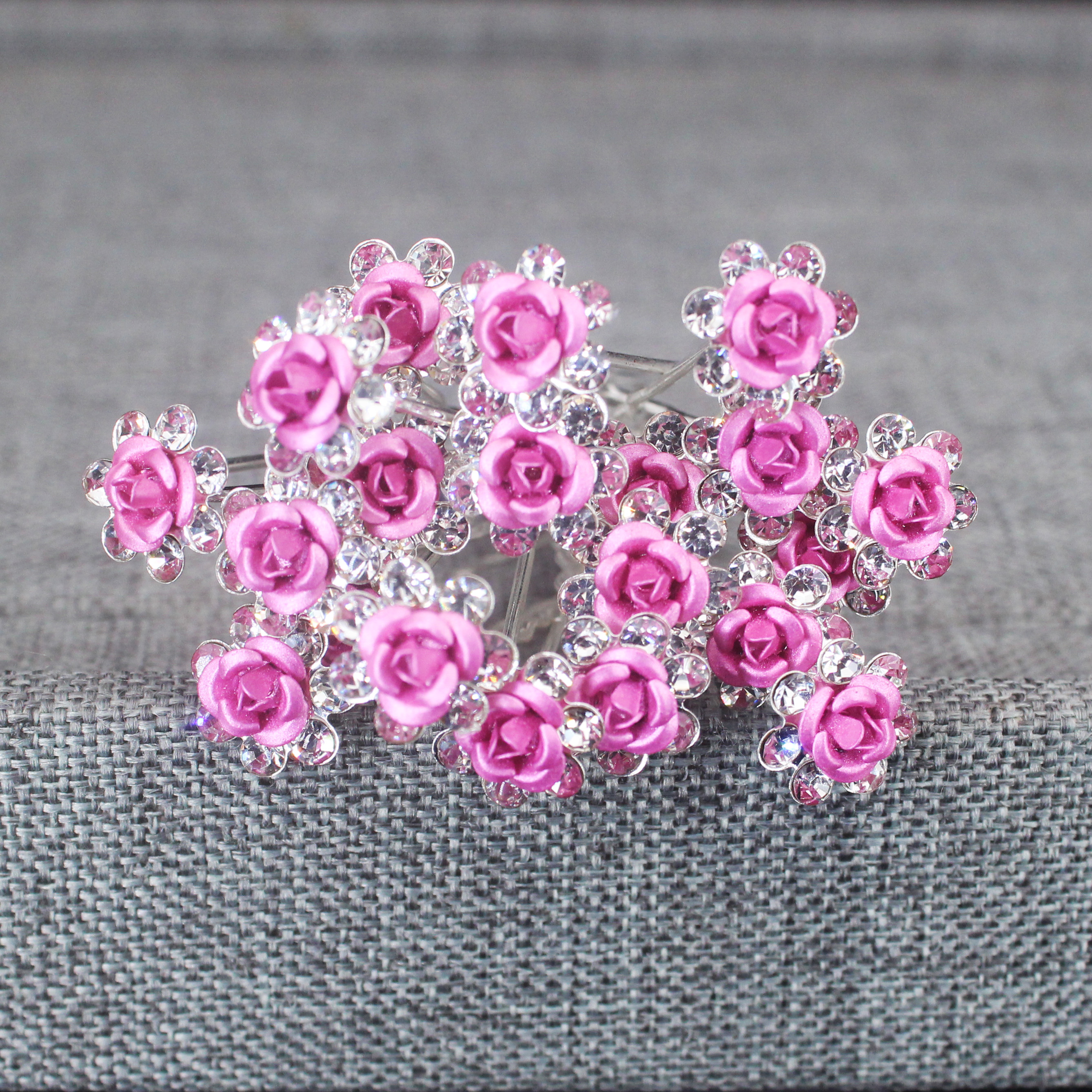 20PCS Rose Flower Rhinestone H - Event Suppliers review and price