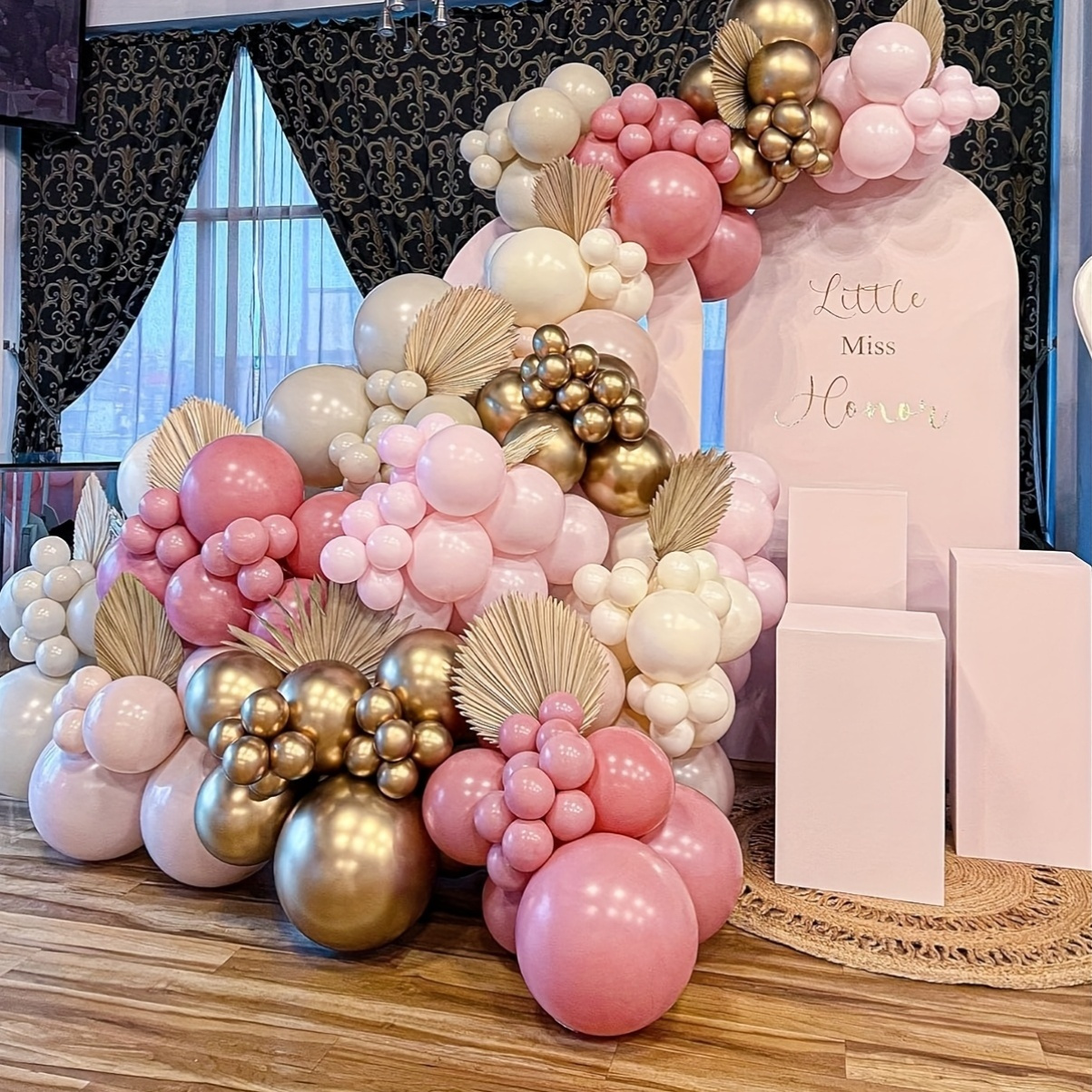 125pcs Pink & White Balloon Ar - Balloon Arch Kit review and price