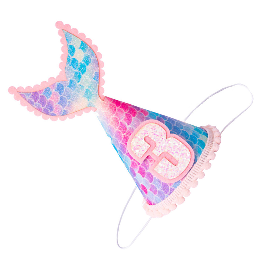 1Pcs Glitter Mermaid Tail Cone - Party Hat Cone review and price