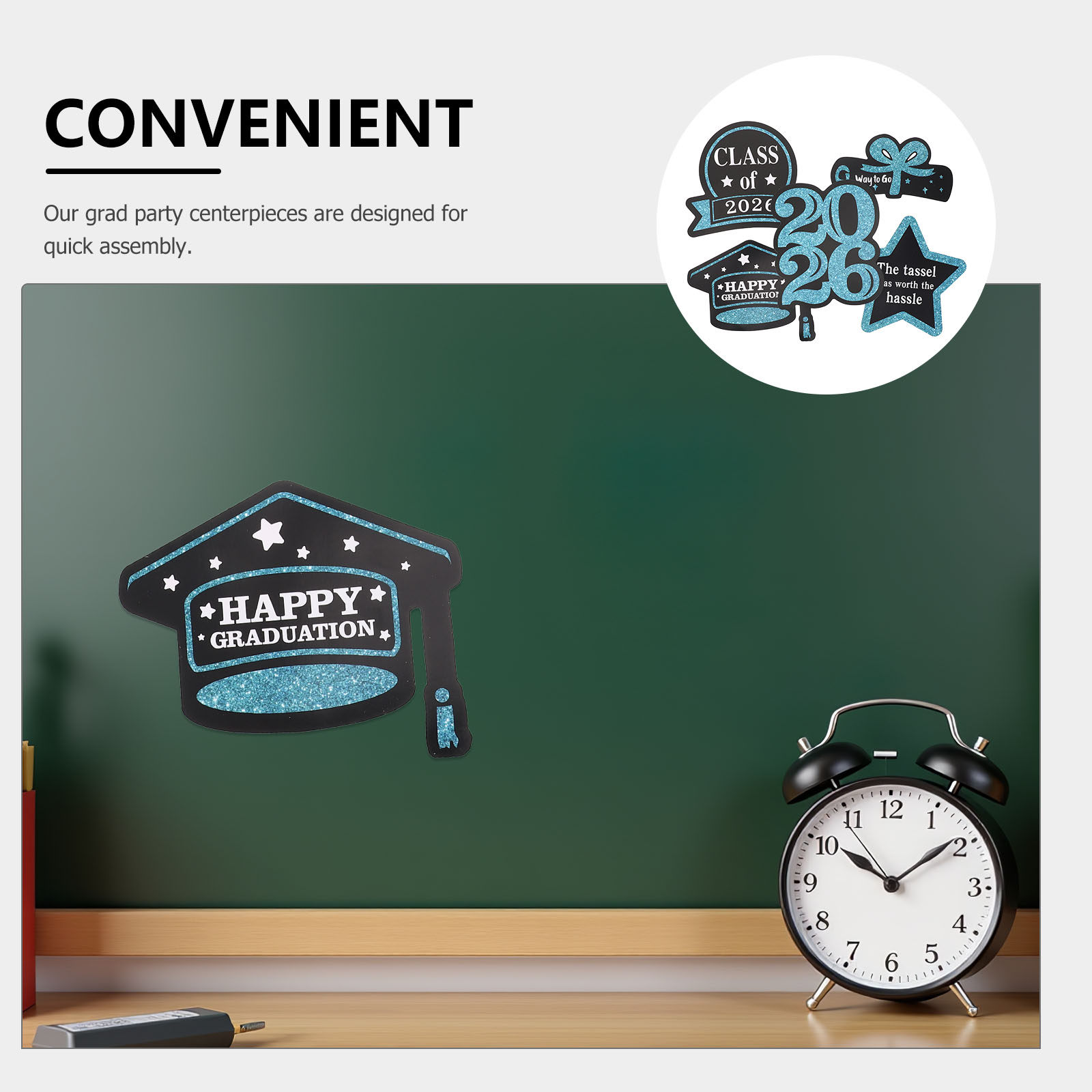 1Set Graduation Season Decorat - Centerpiece Stick review and price