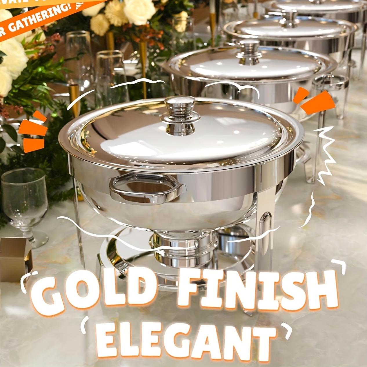6/9QT Chafing Dishes For Buffe - Event & Party Supply Photos review and price