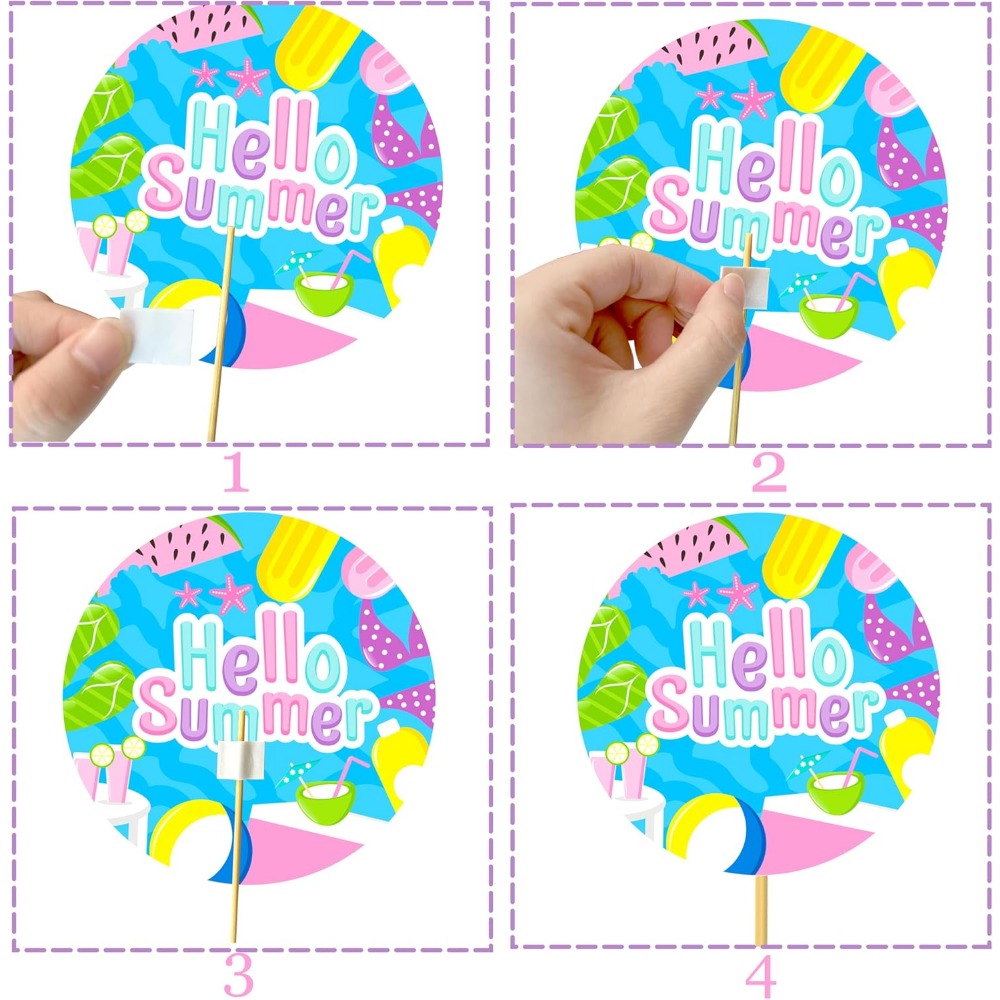 18pcs Summer Pool Party Center - Centerpiece Stick review and price
