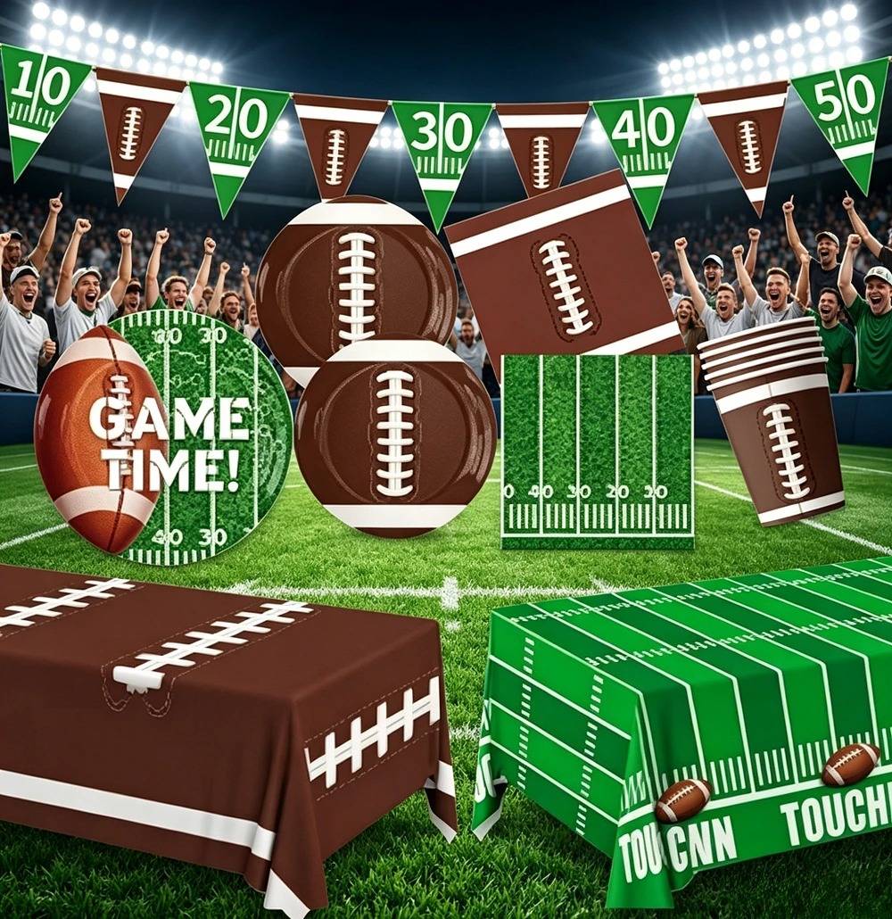 American Football Super Bowl P - Table Cloth Disposable review and price
